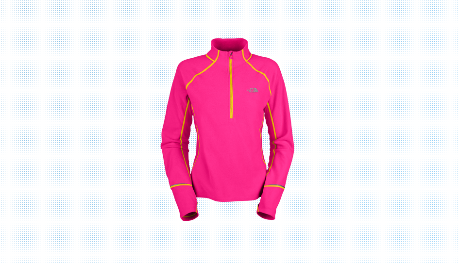 THE NORTH FACE TKA 80 HYBRID 1/2 ZIP WOMENS PULLOVER