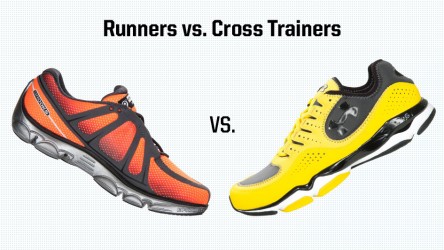 cross training shoes vs running shoes