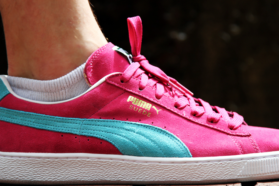 puma suede dotfetti