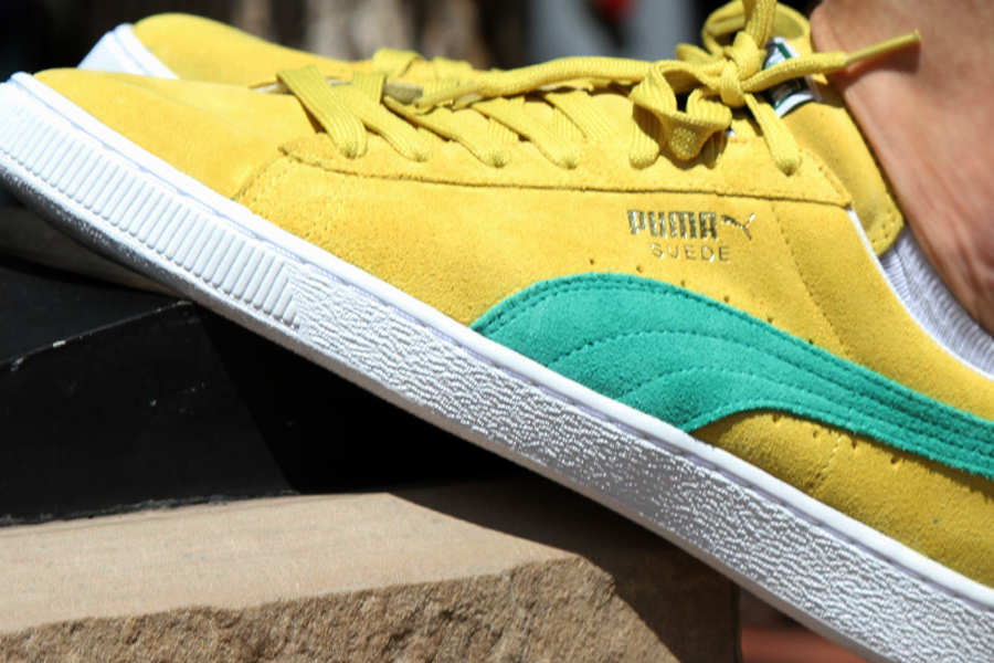 puma suede outfit