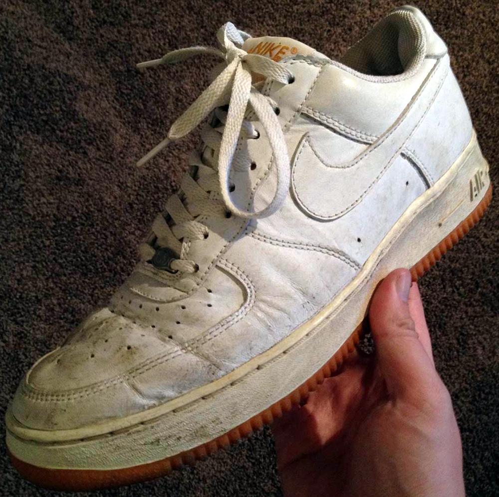 old white air force ones