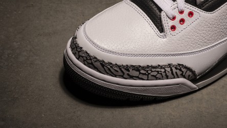 jordan 3 infrared black laces