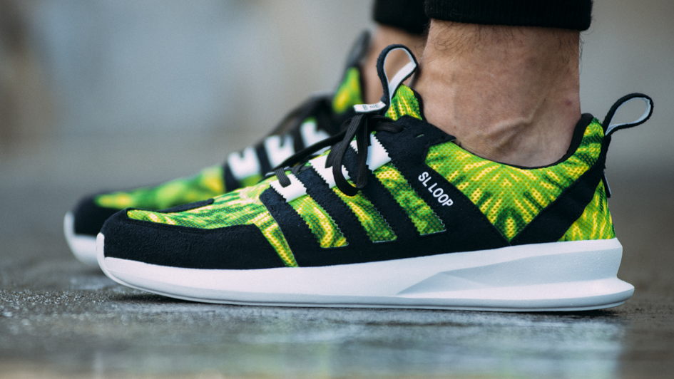 adidas sl loop green