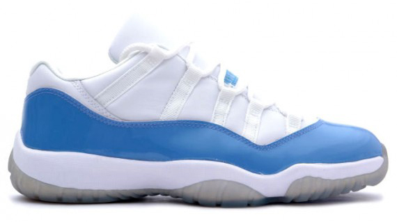 Jordan 11 White/Columbia Blue