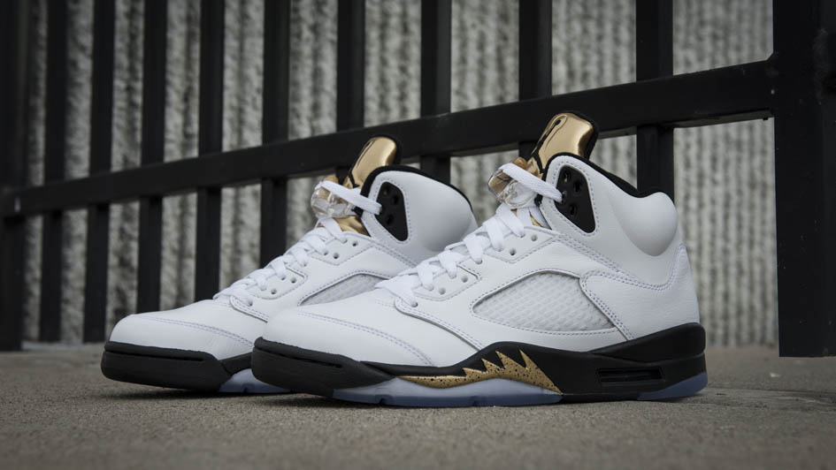 air jordan 5 gold tongue