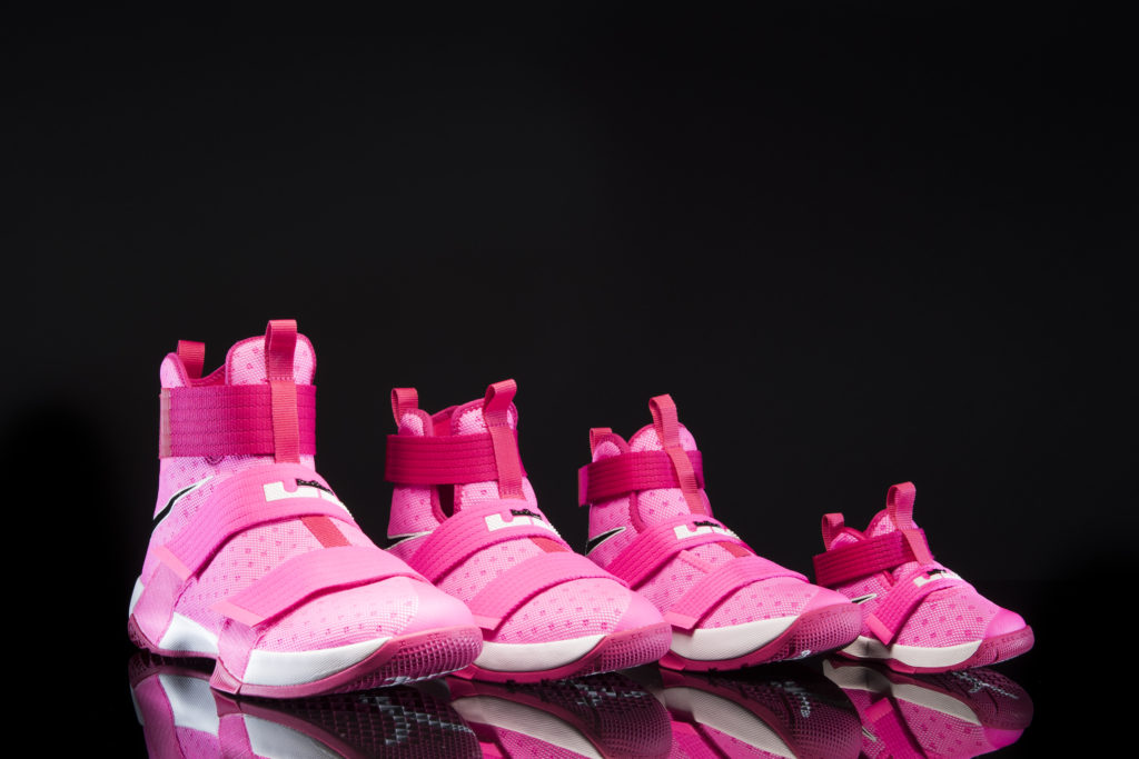 lebron soldier 10 think pink