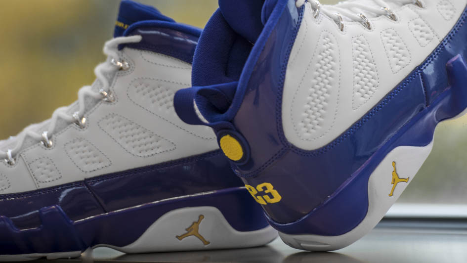 jordan 9 lakers