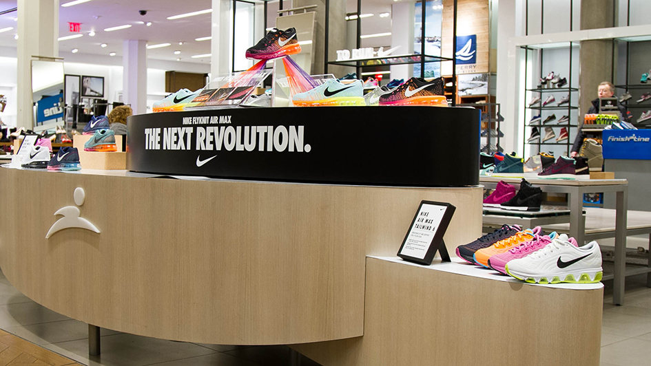 Inside Look Finish Line at Macy's, Herald Square, NYC