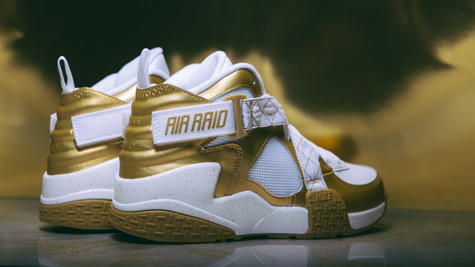 Nike Air Raid Hits Gold