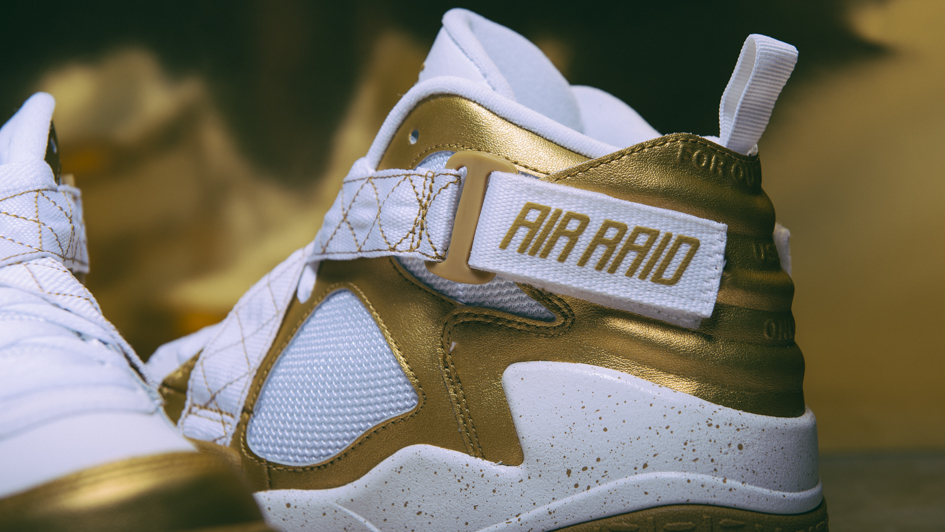 Nike Air Raid Hits Gold