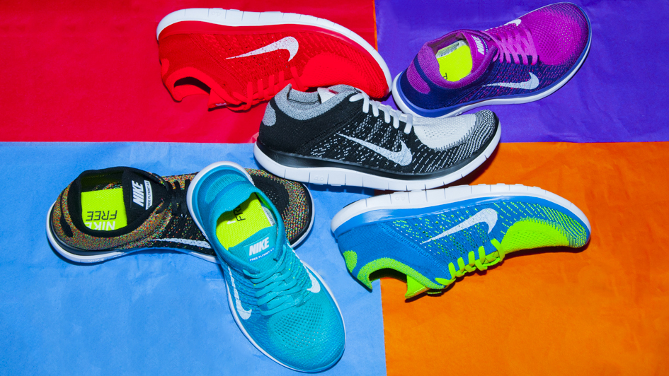 nike free flyknit 5.0 rainbow black