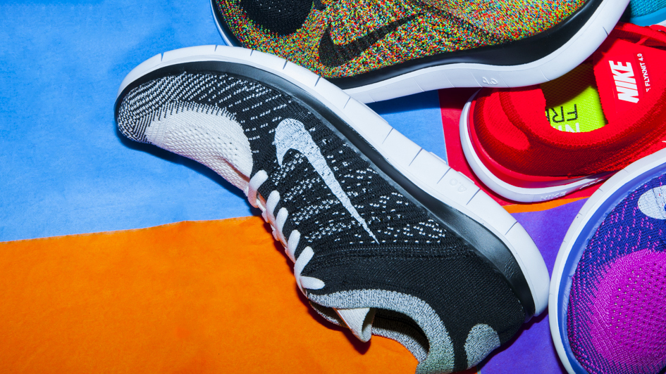 nike free flyknit 5.0 rainbow mens shoes