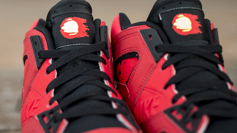 nike air tech challenge hybrid red