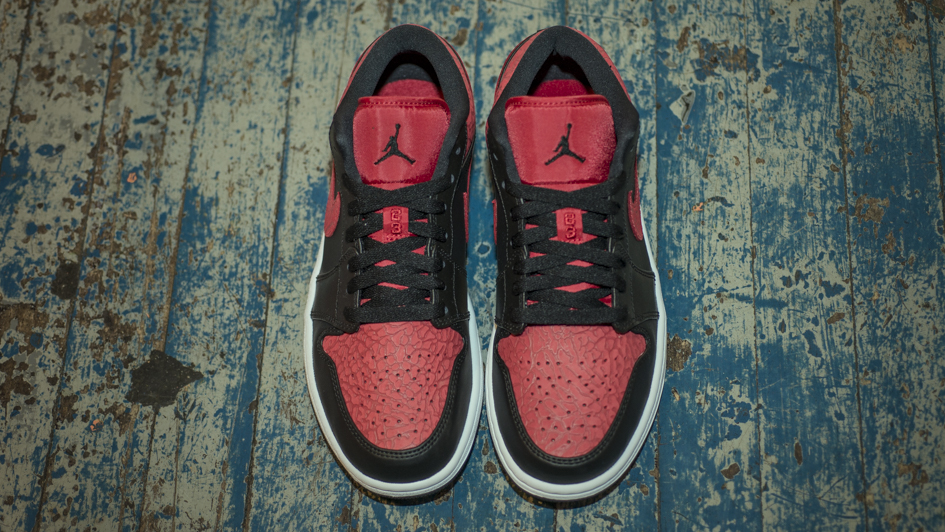 Jordan Bred 1 Low x Elephant Print