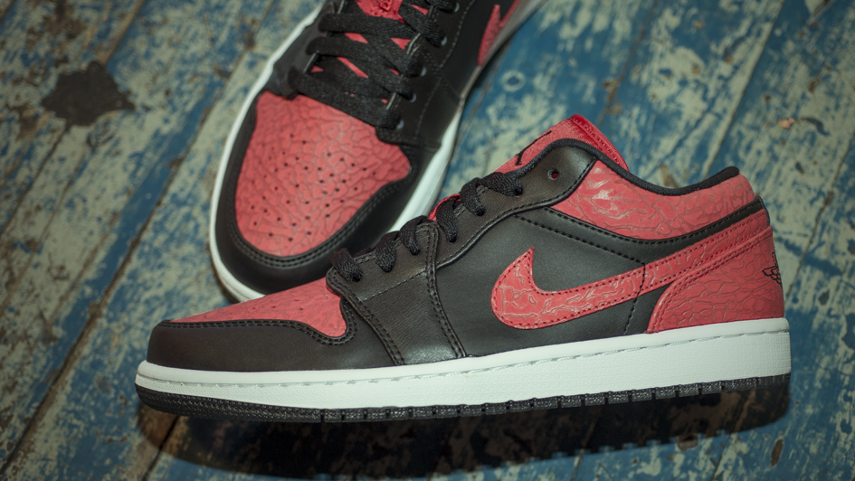 Jordan Bred 1 Low x Elephant Print