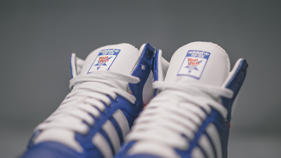 adidas red white and blue basketball shoes