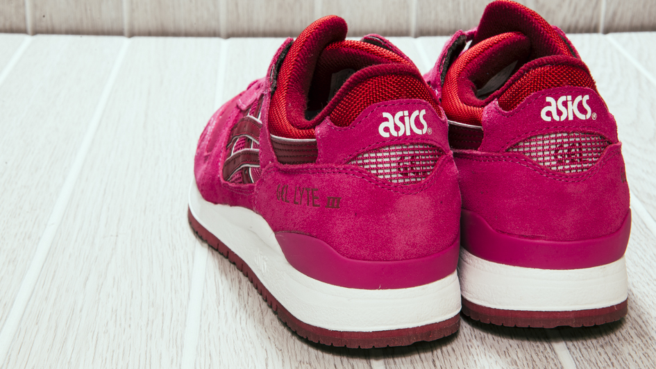 asics gel lyte iii womens red