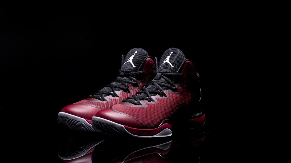 jordan superfly red and black