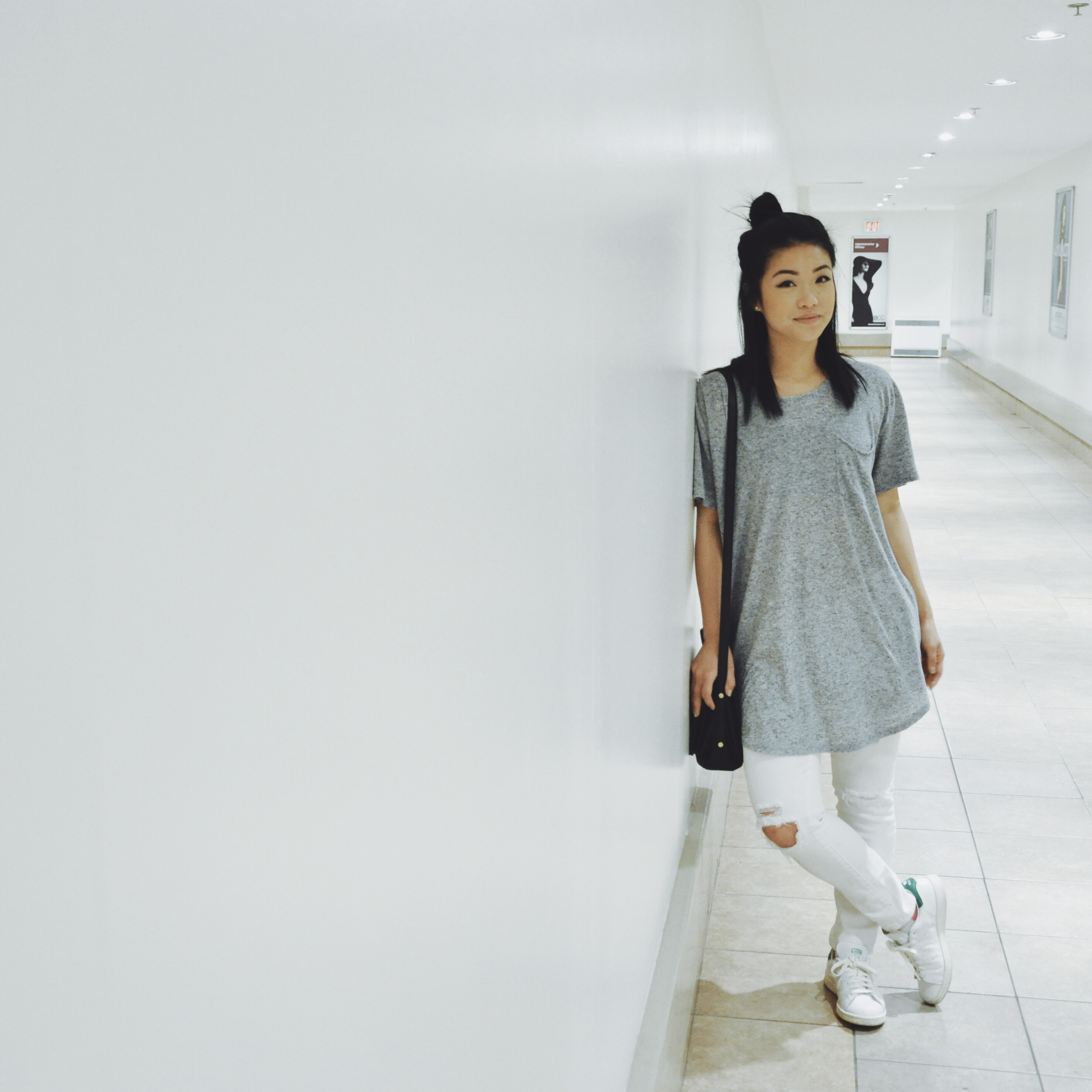 Anna Bediones @atothebed in adidas Stan Smith