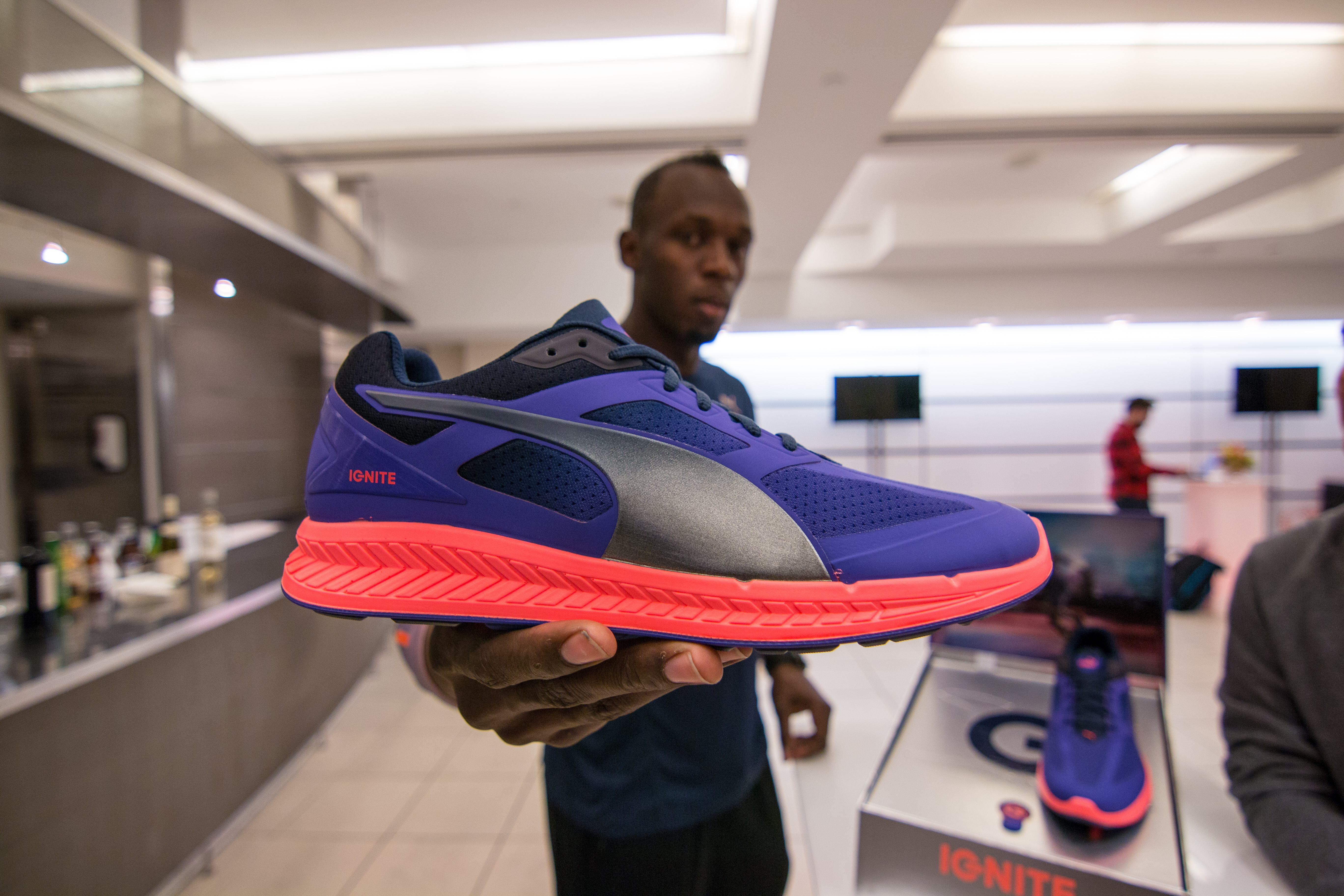 Usain Bolt Introduces the Puma Ignite in NYC