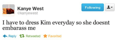 kanye west tweets