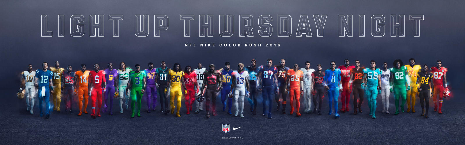 Nike's NFL Color Rush uniforms