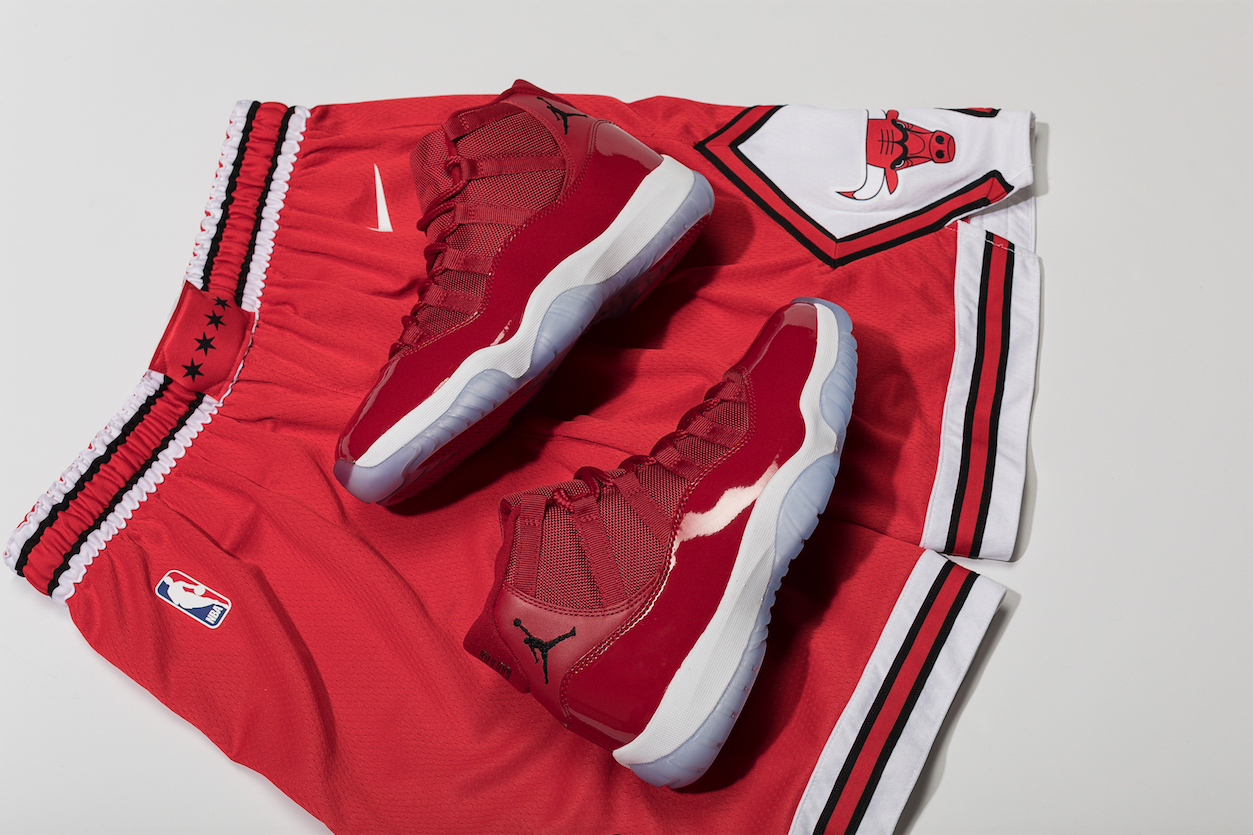 jordan retro 11 red win like 96