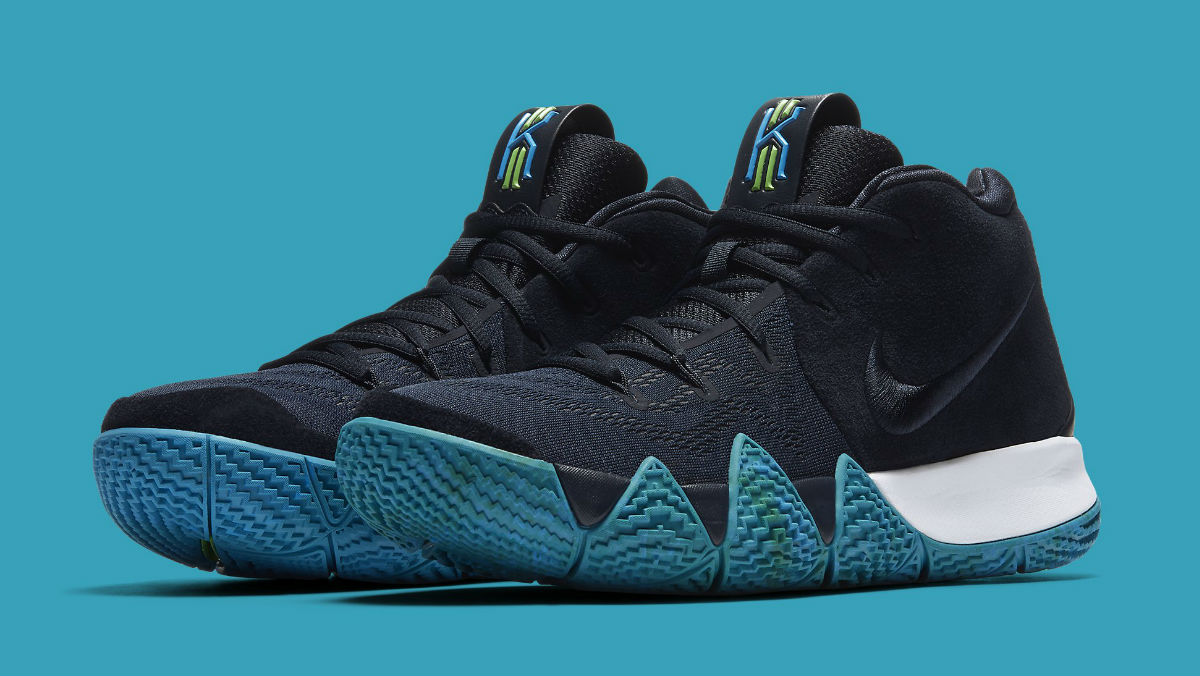 The Nike Kyrie 4 Starts 2018 In A Clean Obsidian Colorway The Fresh Press by Finish Line