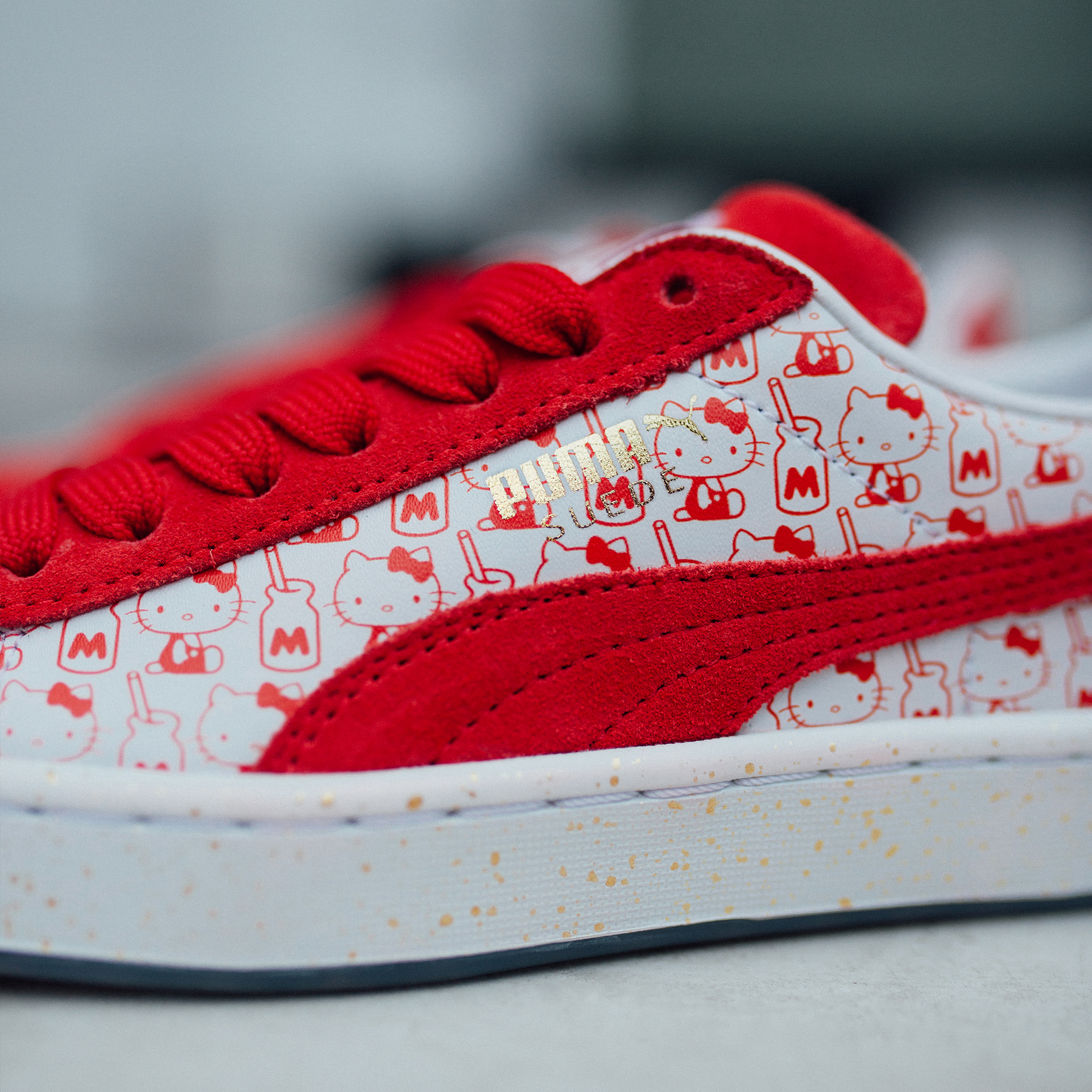 puma suede hello kitty