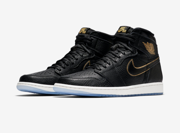 The Air Jordan 1 High OG 'City Of Flight' Gets The Black & Gold