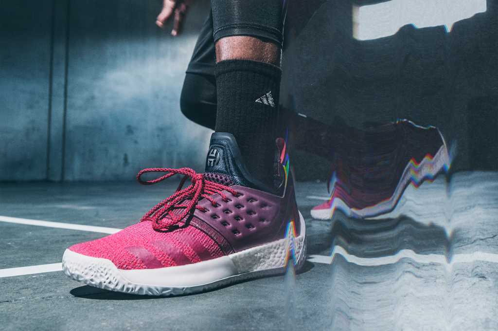 James Harden Extends His Signature Line With The adidas Harden 2 ' Maroon' | The Press Finish Line