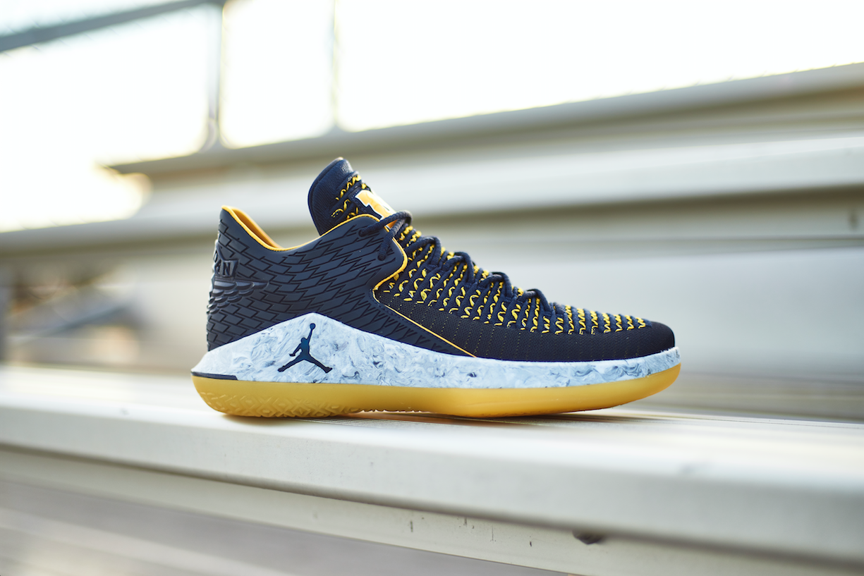 Jordan Brand Honors The University Of Michigan University Of North Carolina With Special XXXII s The Fresh Press by Finish Line