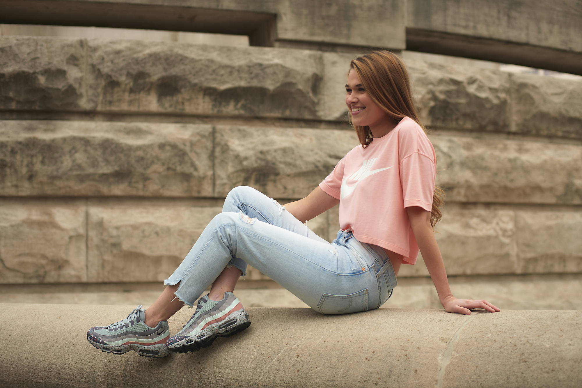 Pink air outlet max 95 outfit