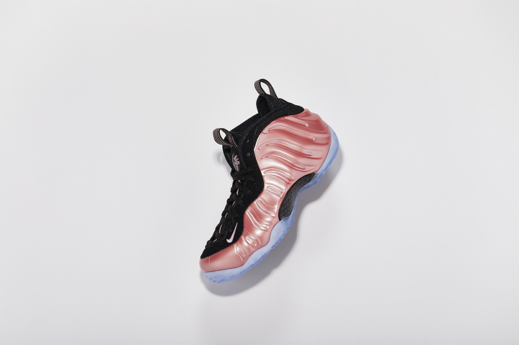 nike foamposite rose