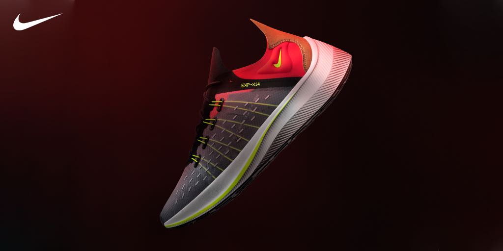 nike exp x14 for running