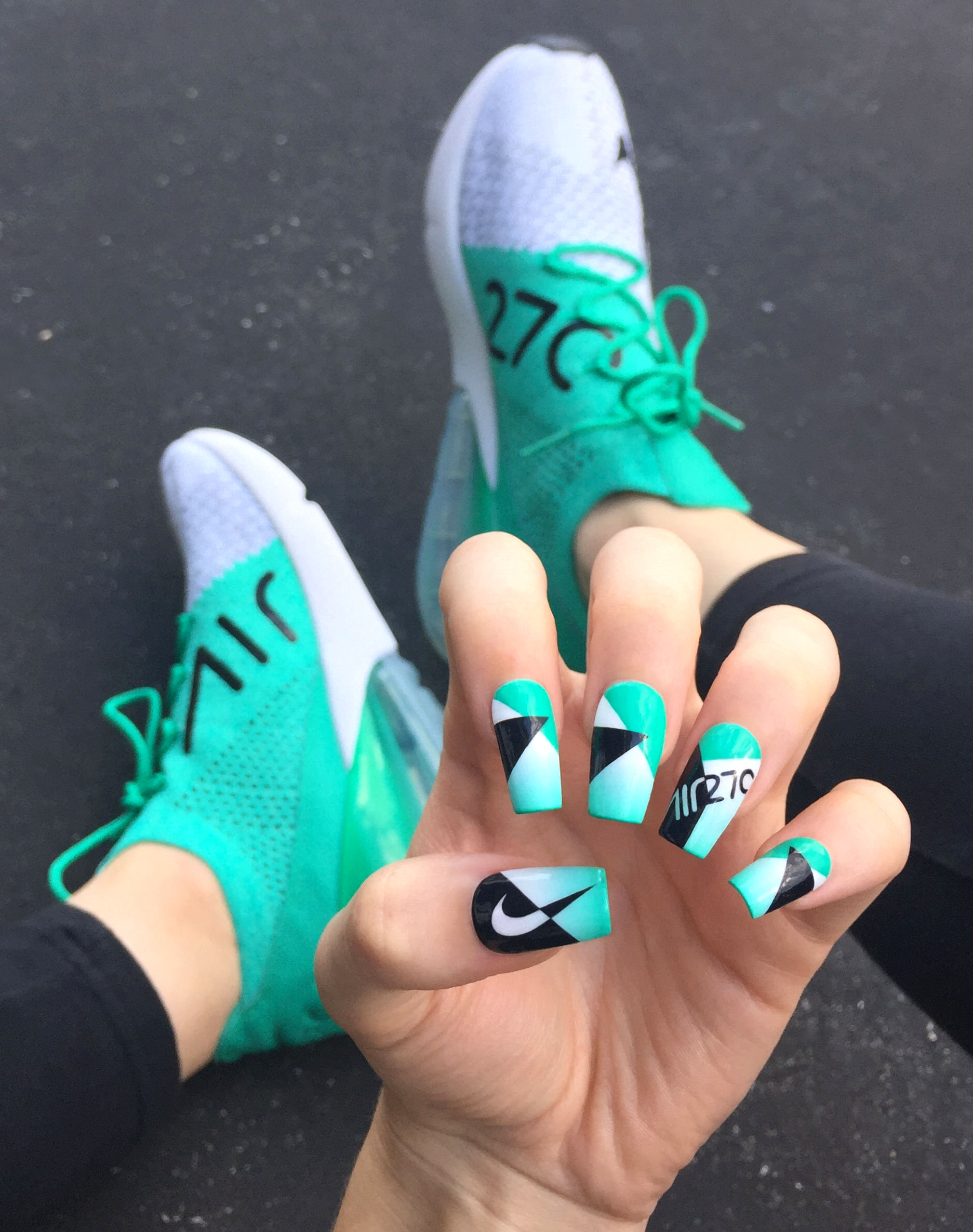 Not Just For the Gym: Air Max Glam and Athleisure State of Mind with  @nailedbyceline