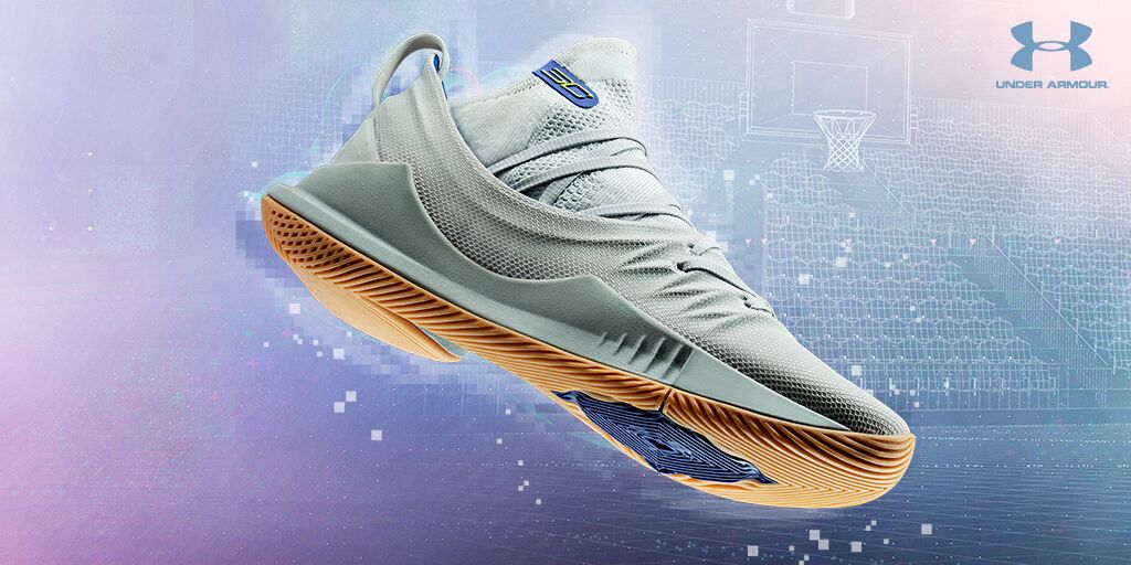 Under Armour Curry 5 Gets A 'Grey \u0026 Gum 