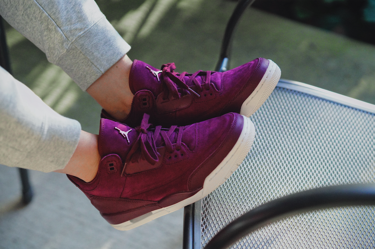 jordan 3 bordeaux womens