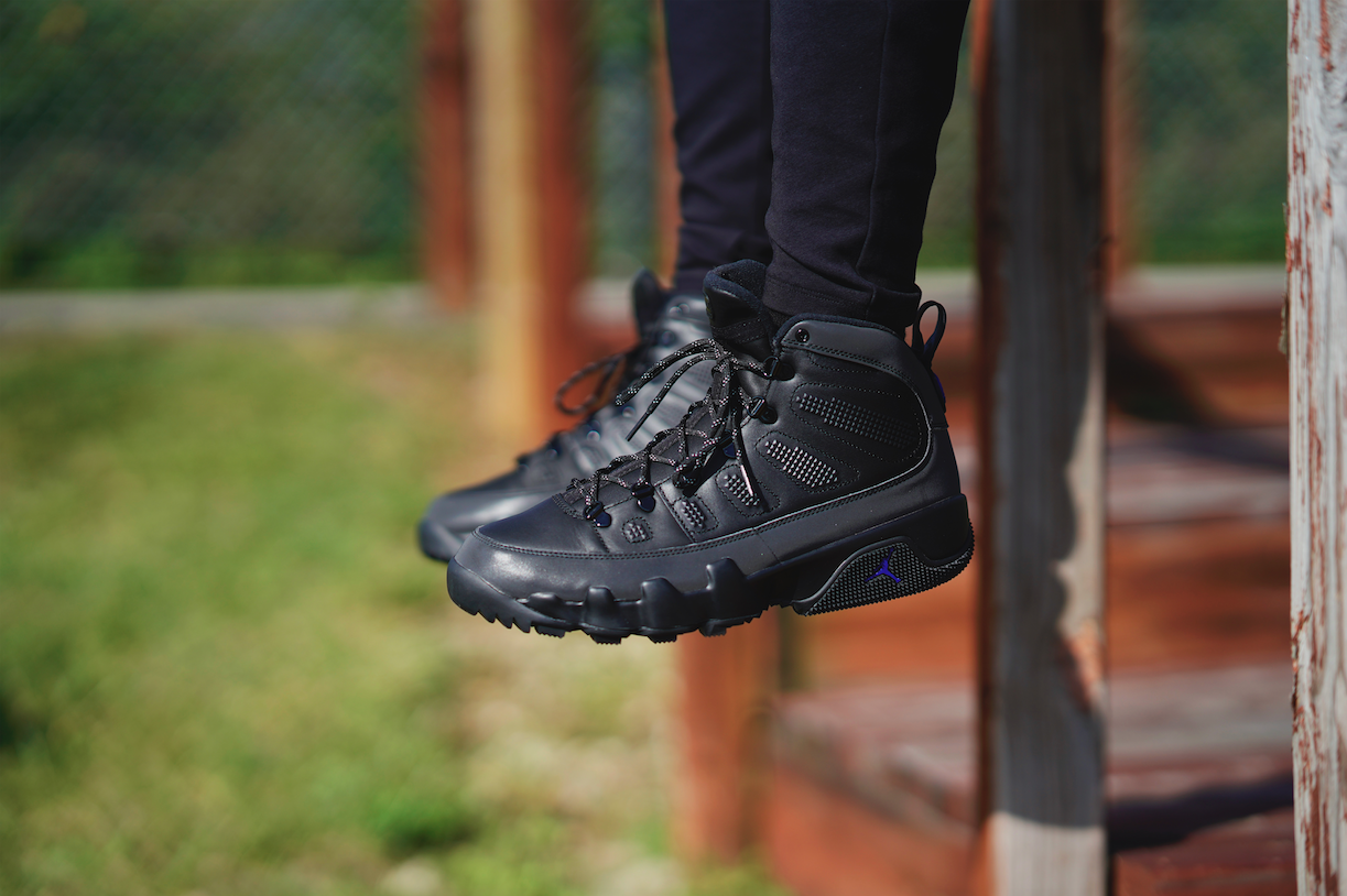 Two Colors Of The Air Jordan 9 Boots 