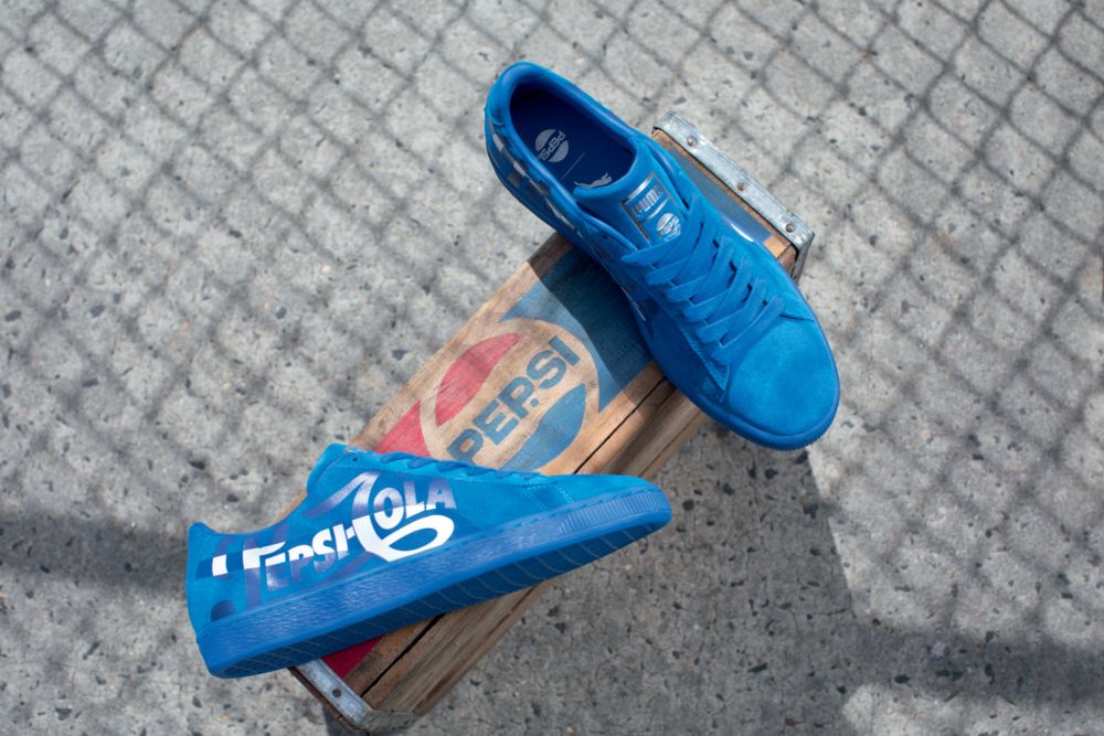 Suede: Puma Suede Classic x Pepsi 