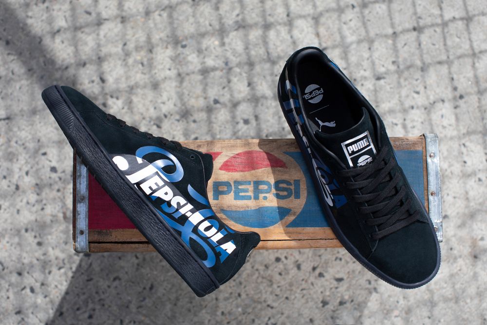 50 Years of Suede: Puma Suede Classic x Pepsi | The Fresh Press by