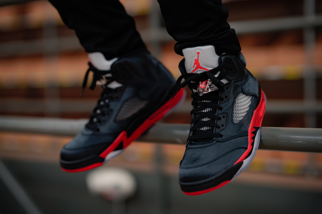 satin jordan 5s