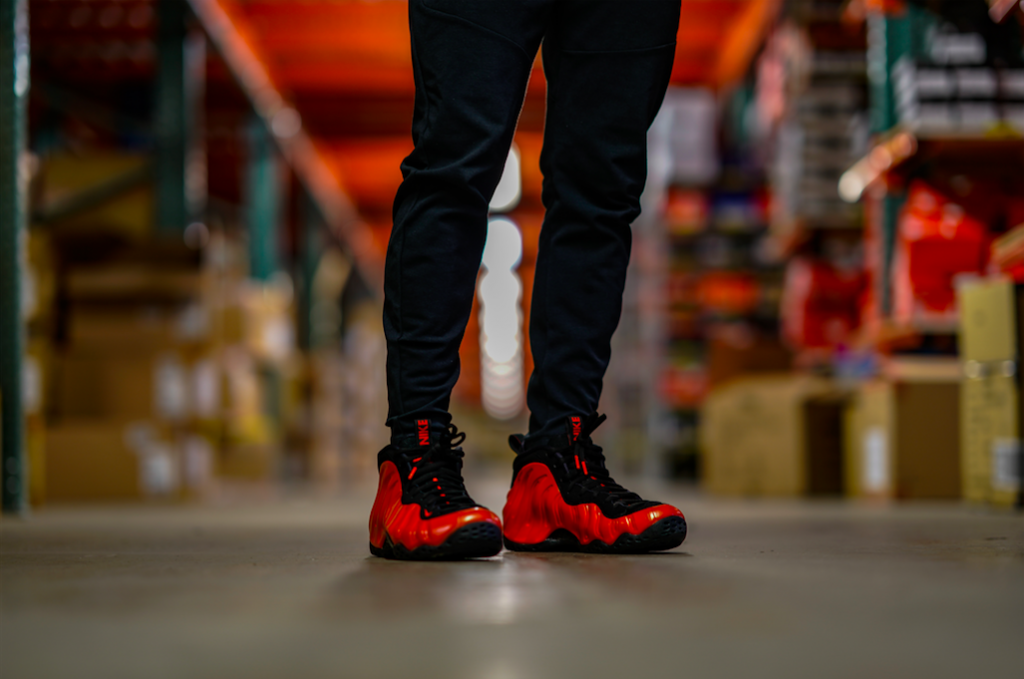 air foamposite one habanero red