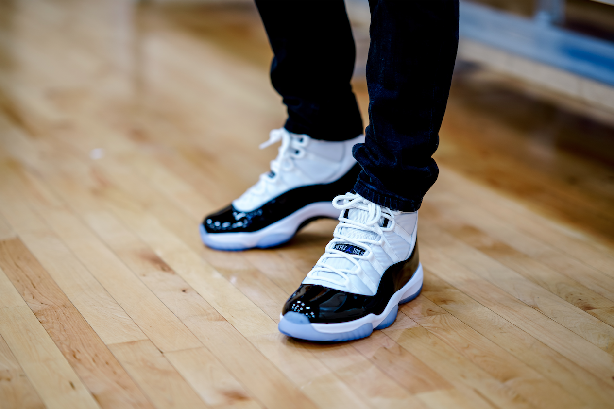 concord 11 on feet 2018