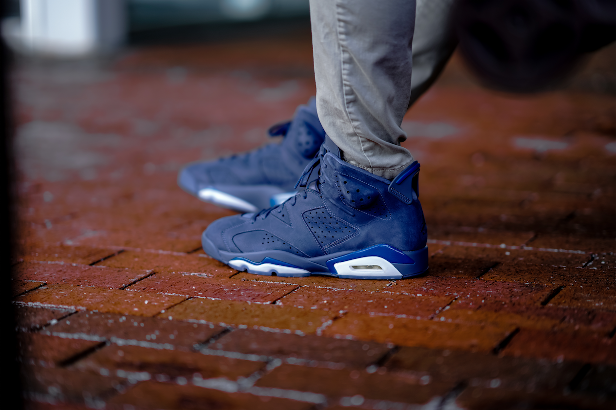 jordan retro 6 blue december 22