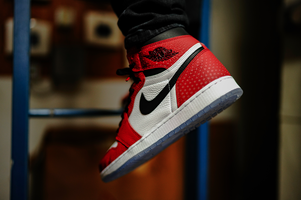 spider man into the spider verse air jordan 1