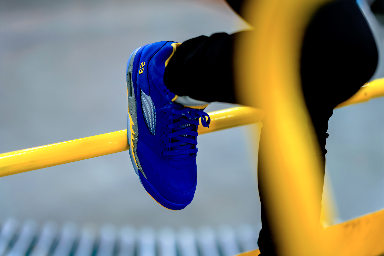 jordan 5 laney finish line