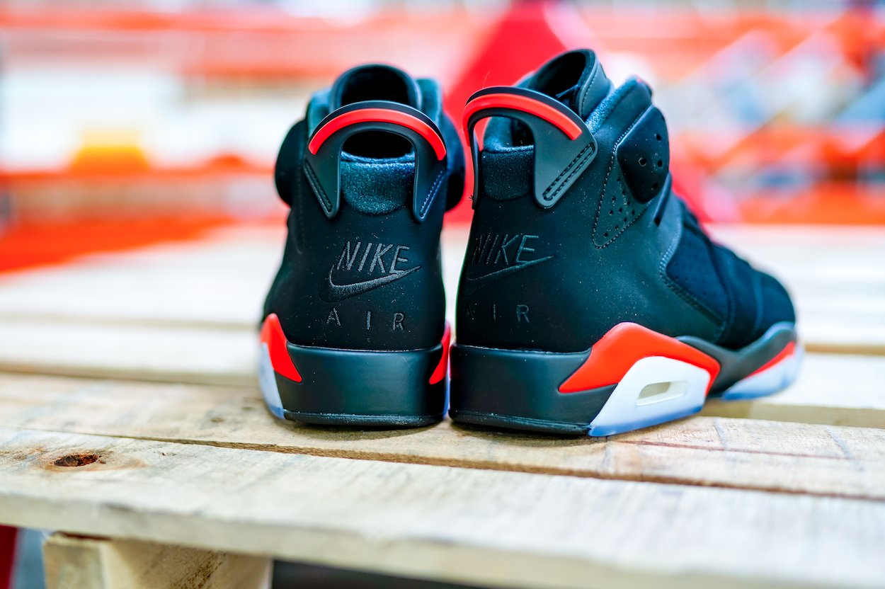 An All Time Classic Comes Back In True Form The Air Jordan Retro 6 Black Infrared The Fresh Press by Finish Line