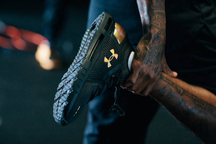 DeSean Jackson Shows His Swag with the Under Armour HOVR Phantom SE Mid ...