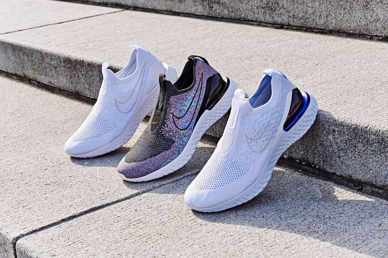 women's nike epic phantom react flyknit running shoes